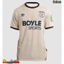 Camisa de Futebol West Ham United Equipamento Secundário 2025-26 Manga Curta